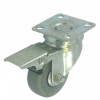 LSV050RPBR Swivel Castor 50mm Top Plate Fitting with Brake Light Duty